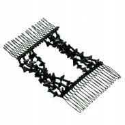 GRZEBIEŃ OZDOBNY NA GUMCE                                                            0028-6 - 2