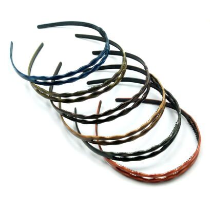 OPASKI DO WŁOSÓW PODWÓJNE KOLOROWE 12 SZTUK (4138 SAM)