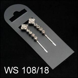 WSUWKI SREBRNE Z DŻETAMI                                                                       WS 108/18