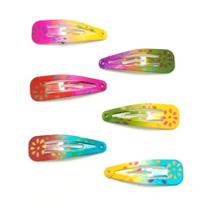 PYKI / SPINKI DO WŁOSÓW DZIECIĘCE MAŁE WIELOKOLOROWE 12 SZTUK (0891 SA)