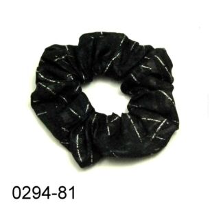 GUMKI OZDOBNE CZARNE (6 SZT) 0294-81