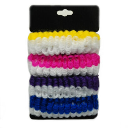 GUMKI DO WŁOSÓW GRUBE FROTKI MIX KOLOR (4 SZTUKI) 0014-13