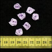 RÓŻYCZKI PASMANTERYJNE MAŁE FIOLETOWE 500 SZT (RV) - 2