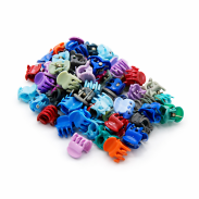 SZCZĘKI / KRABIKI MINI MIX KOLORÓW 50 SZTUK                                                       (0146-8 SAH) - 2