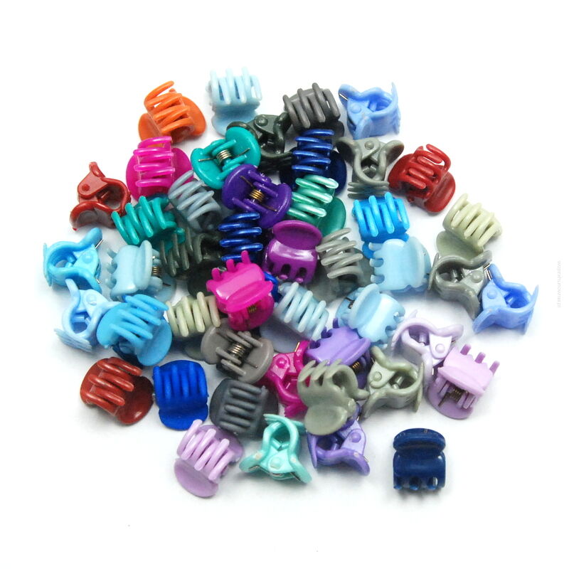 SZCZĘKI / KRABIKI MINI MIX KOLORÓW 50 SZTUK                                                       (0146-8 SAH)