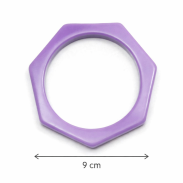 BRANSOLETKI PLASTIKOWE (3 SZTUKI) KOLOROWE 0605-99 - 4