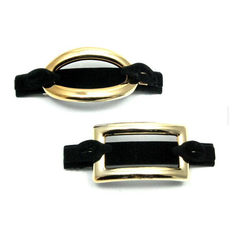 KLAMRY / AUTOMATY DO WŁOSÓW OZDOBNE 2 SZTUKI                                                                           (7138-1 SAH)