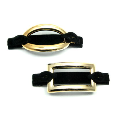 KLAMRY / AUTOMATY DO WŁOSÓW OZDOBNE 2 SZTUKI                                                                           (7138-1 SAH)