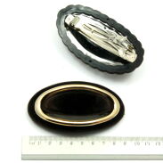 KLAMRY / AUTOMATY DO WŁOSÓW WELUROWE 2 SZTUKI                                                                           (9998 SAH) - 2