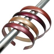 OPASKI DO WŁOSÓW W ODCIENIE CZERWONEGO I BRĄZU 8 SZTUK (7881 SAM) - 2