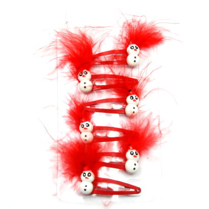 PYKI SPINKI DZIECIĘCE DO WŁOSÓW "BAŁWANKI"  6 SZTUK                               (0310-03 SAH)