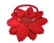 BROSZKA / GUMKA DO WŁOSÓW KWIAT Z CEKINAMI  4 SZT. (2-4812 ASM) - 4