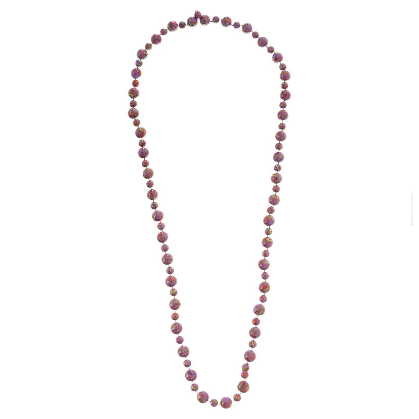 KORALE FIOLETOWE / NASZYJNIK                                                                      0643-1007