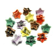 SZCZĘKI DO WŁOSÓW /KRABIKI-ŻABKI KOLOROWE MINI 50 SZTUK                              (7785-1 SAM2) - 2