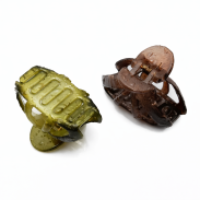 KLAMRY DO WŁOSÓW CHROPOWATE MAŁE MIX KOLOR (12 SZT) 0362-1 - 2