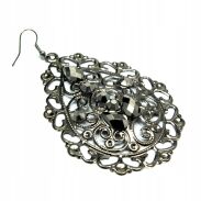 KOLCZYKI WISZĄCE OZDOBNE BLASZKI                                             (0611-800 SA) - 2