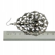 KOLCZYKI WISZĄCE OZDOBNE BLASZKI                                             (0611-800 SA) - 3