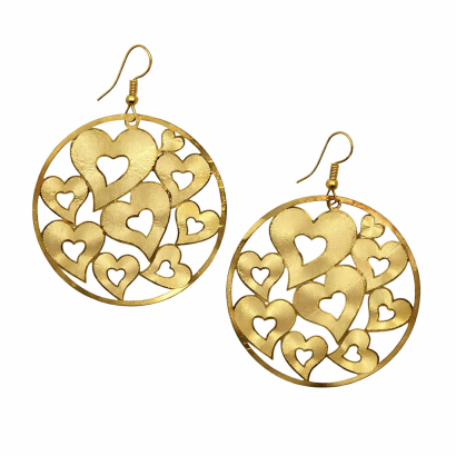 KOLCZYKI WISZĄCE METALOWE BLASZKI OWALNE                                         (9652-2 SAM)