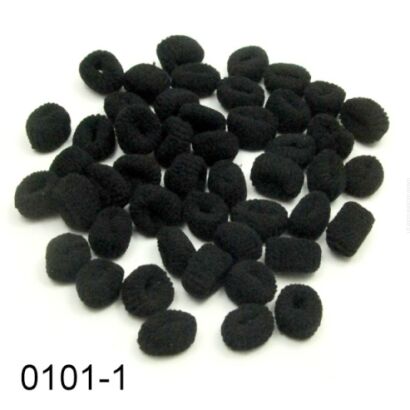 GUMKI FROTKI "MINI" CZARNE PRODUKT POLSKI 50 SZTUK         (0101-1 SH)