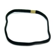 OPASKI DO WŁOSÓW GUMY CZARNE 6 SZTUK                                                    (4759 SAM) - 2