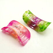 SZCZĘKI / KLAMRY DO WŁOSÓW KOLOROWE 6 SZTUK                                                           (0130-12 SAM) - 2