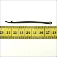 WSUWKA MOCNA PROSTA CZARNA MAT 7 cm (12 SZTUK)  WS007/12 MAT                                                                     WS007/12 MAT - 3