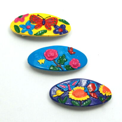 KLAMRY / SPINKI DZIECIĘCE KOLOROWE (3 SZTUKI)                                                                        0209-526