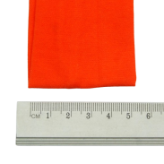 OPASKA NA GŁOWĘ ELASTYCZNA POMARAŃCZOWA WĄSKA szer.5 cm                (0171-P SA) - 2