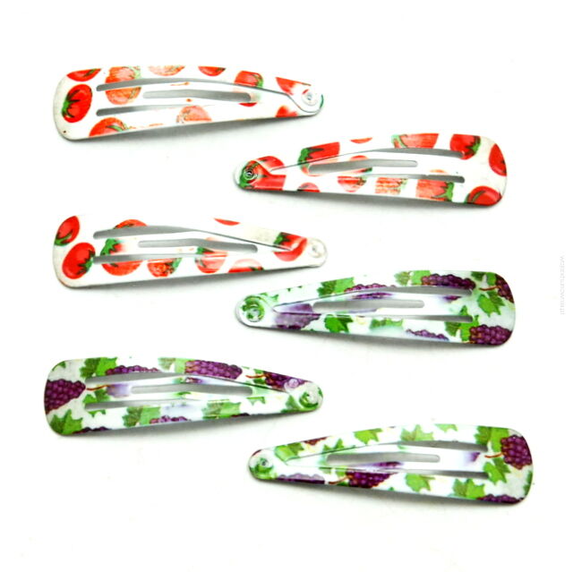 PYKI / SPINKI DO WŁOSÓW DZIECIĘCE KOLOROWE 6 SZTUK (7316 SA)