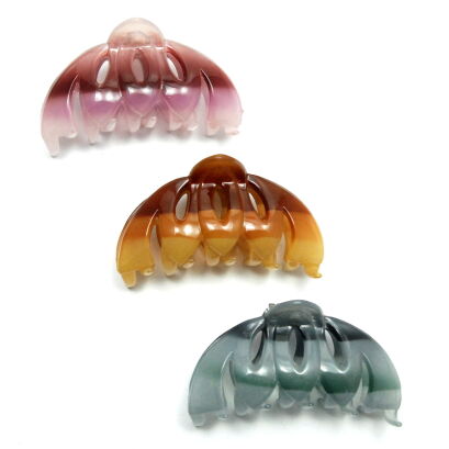 SZCZĘKI/ KLAMRY DO WŁOSÓW KOLOROWE 3 SZTUKI                                                                 (0217-55 SAM)