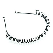 OPASKI DO WŁOSÓW METALOWE CZARNE 6 SZTUK                                                              (2562 SAM) - 3