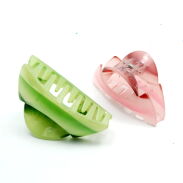 SZCZĘKI DO WŁOSÓW PLASTIKOWE KOLOROWE 3 SZTUKI                                                                 (0217-53 SAM) - 2