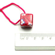 GUMKI DO WŁOSÓW DZIECIĘCE KOSTKI RÓŻOWE 12 SZTUK (9121 SA) - 3