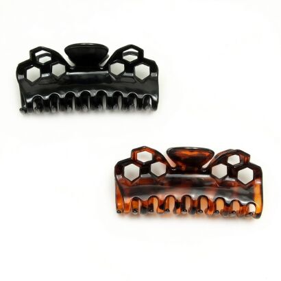 SZCZĘKI / KLAMRY DO WŁOSÓW DUŻE 4 SZTUKI                                                (0367-16 SAM)