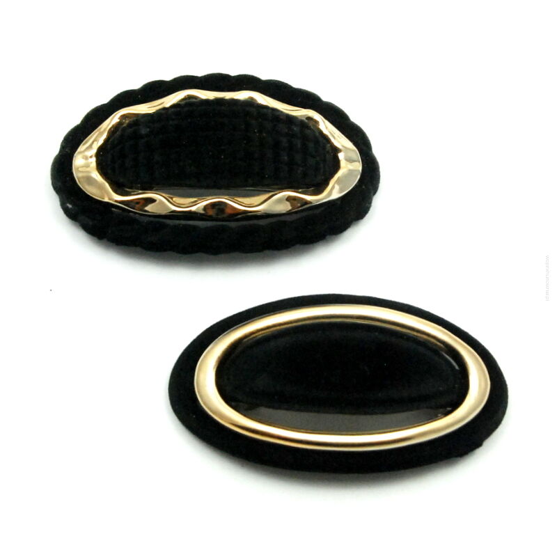 KLAMRY / AUTOMATY DO WŁOSÓW WELUROWE 2 SZTUKI                                                                           (0715 SAH)