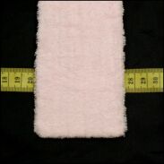 OPASKA NA GŁOWĘ ELASTYCZNA Z FROTY RÓŻOWA (7 cm) 0193-4 - 2