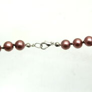 KORALE KLASYCZNE PEREŁKI DŁUGIE JASNY BRĄZ 