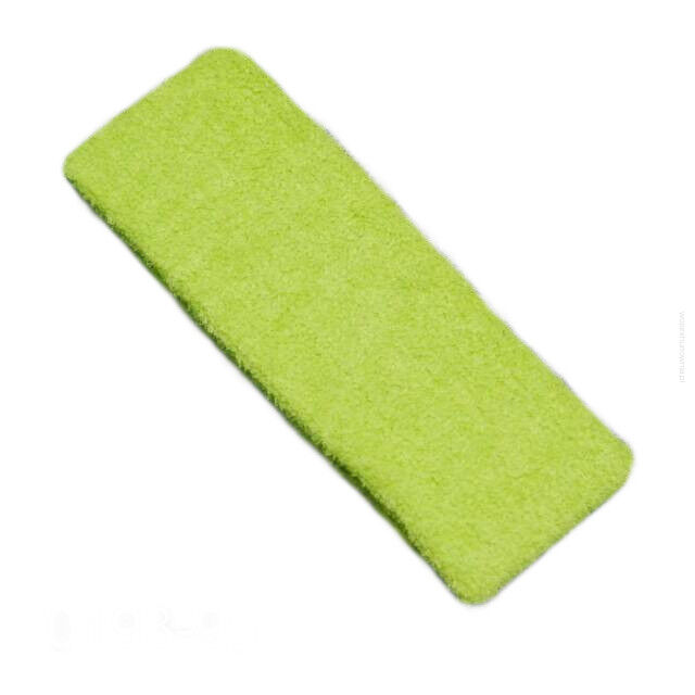 OPASKA NA GŁOWĘ ELASTYCZNA Z FROTY ZIELONA (7 cm) 0193-95