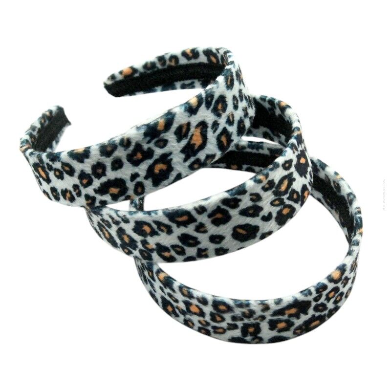 OPASKI DO WŁOSÓW PANTERKI 3 SZTUKI                                                                          (8977 SAH)