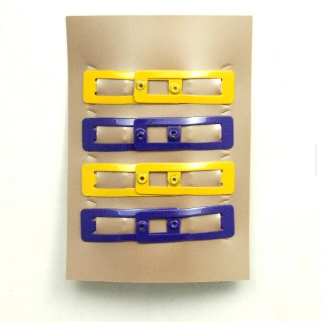 PYKI SPINKI DO WŁOSÓW DZIECIĘCE MINI METALOWE BEZ OZDÓB 8 SZTUK (7953 S)