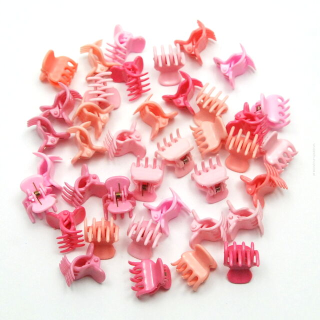 SZCZĘKI /SZCZEKI  KRABIKI MAŁE MIX RÓŻOWY 50 SZTUK                                                        (0146-518 SAH)