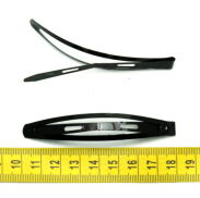 PYKI / SPINKI DO WŁOSÓW DŁUGIE CZARNE 12 SZTUK                                                                               (1311-095 SAH) - 2