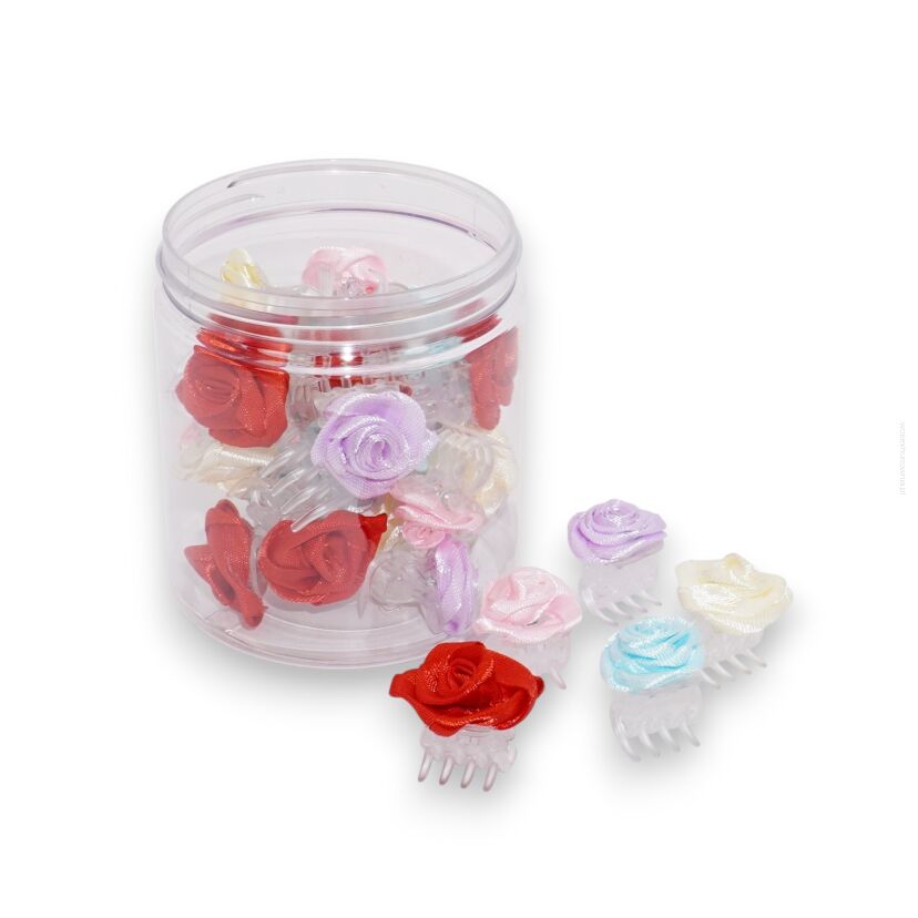 ŻABKI / SZCZĘKI RÓŻYCZKI MIX KOLOPRÓW 30 SZTUK                                            (0036/MIX/30)