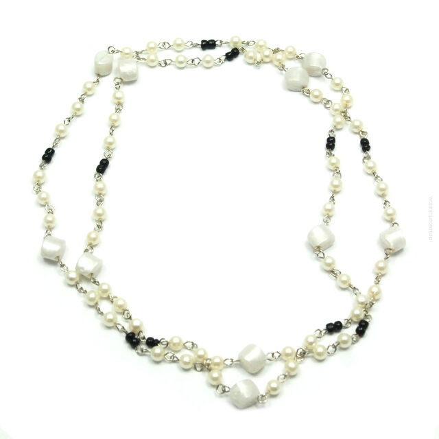 NASZYJNIK / KORALE DROBNE DŁUGIE                                                                                     0667-506