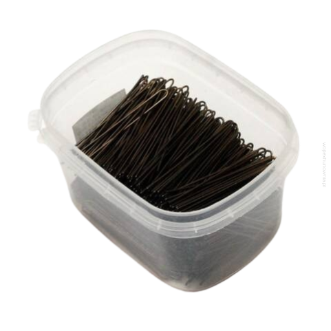KOKÓWKA FRYZJERSKA BRĄZOWA PROSTA 6.5 cm opk. 500g                                              A365/G