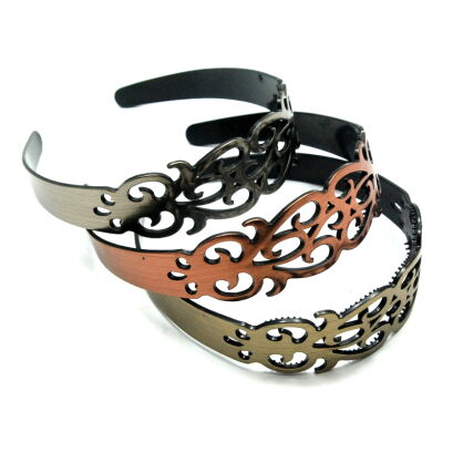 OPASKI DO WŁOSÓW OZDOBNE SZEROKIE 6 SZTUK                                                                          (0588 SAM)