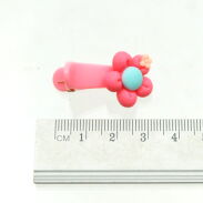 SPINKI DO WŁOSÓW DZIECIĘCE KWIATKI 6 SZTUK                                               (0317-595) - 3