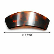 KLAMRY / AUTOMATY DO WŁOSÓW CIEMNE 4 SZTUKI (6269 SAM) - 3
