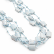 NASZYJNIK / WISIOREK Z NIEBIESKIMI KORALIKAMI (N-0701/21/4R C-2 SAM B) - 3