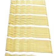 WSUWKI DO WŁOSÓW KARBOWANE BEŻOWE 2 KULKI 5 CM 100 SZTUK                    (335/100) - 3